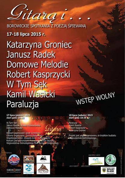 Borowickie spotkania z poezją śpiewaną